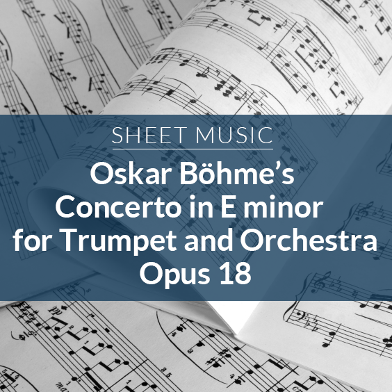 Sheet Music Bohme Opus1 8